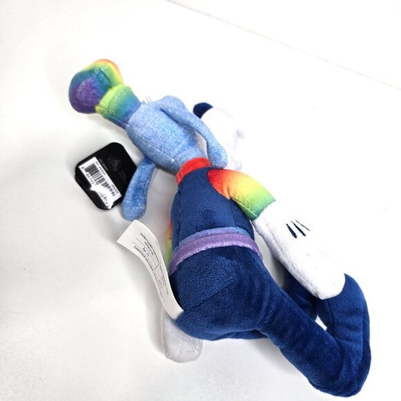 NWT Pluto Pride Blue Rainbow Sitting Plush 9" - Picture 4 of 7